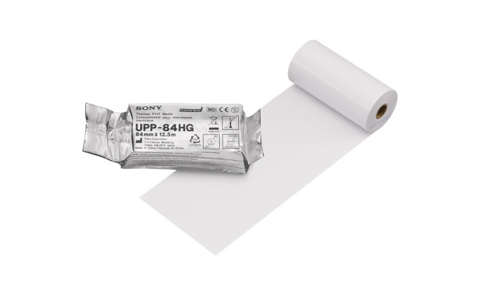 Sony UPP-84HG Thermal Printing Paper 84mm x12.5m (10 rolls)