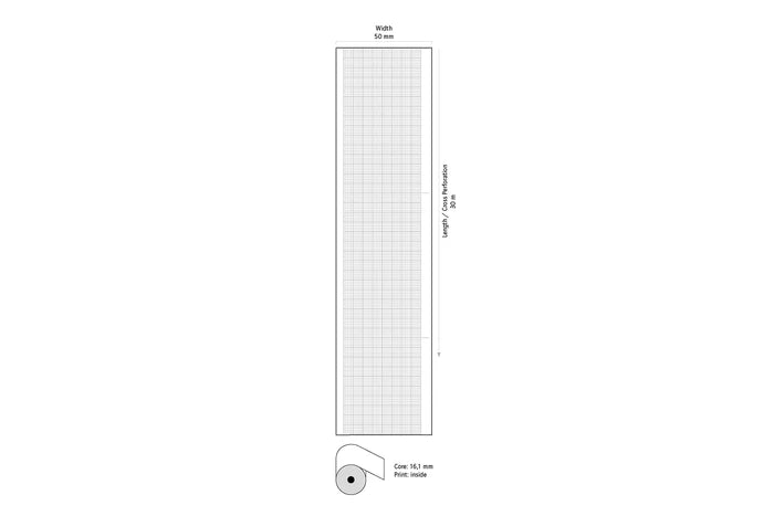 ECG paper roll for HP / Philips 40477A 10 rolls