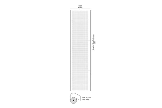 ECG paper roll for HP / Philips 40477A 10 rolls