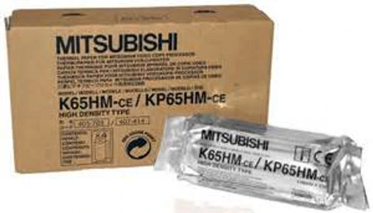 Mitsubishi K65HM-CE / KP65HM-CE HD Thermal Printing Paper 4 rolls