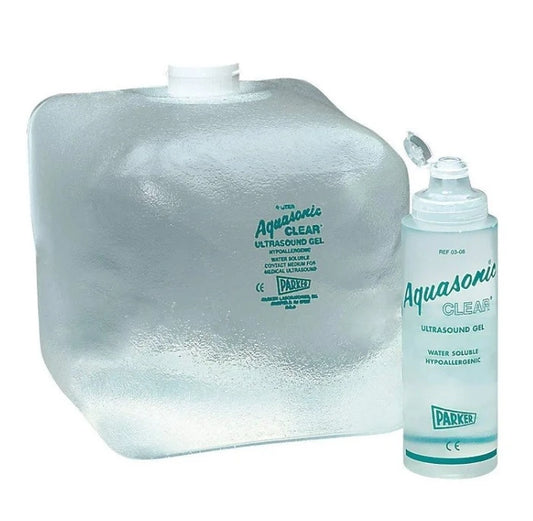 Parker Aquasonic CLEAR® Ultrasound Transmission Gel 5L (03-50)